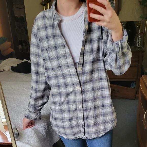 Aeropostale plaid button up - Picture 6 of 6